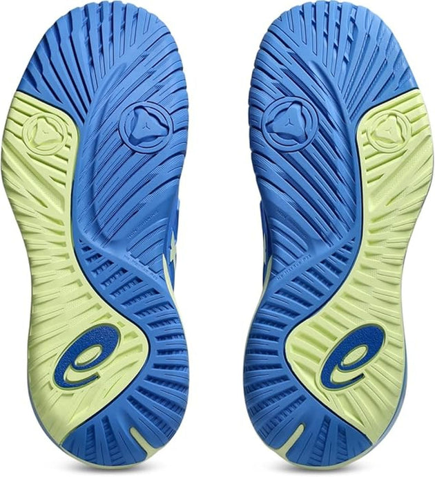 1042A279-400 Asics Women's Gel-Resolution X Tennis Shoes (Blue Coast/Huddle Yellow)