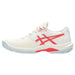1042A280-100 Asics Women’s Gel-Game FF Pickleball Shoes (Cream/Flash Red)