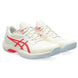 1042A280-100 Asics Women’s Gel-Game FF Pickleball Shoes (Cream/Flash Red)
