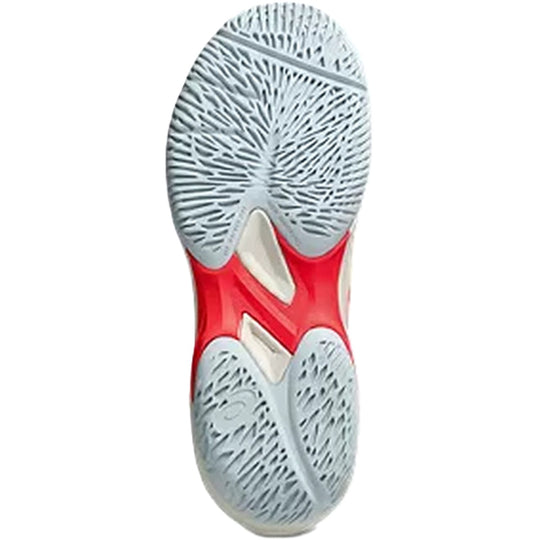 1042A280-100 Asics Women’s Gel-Game FF Pickleball Shoes (Cream/Flash Red)