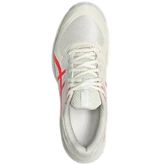 1042A280-100 Asics Women’s Gel-Game FF Pickleball Shoes (Cream/Flash Red)