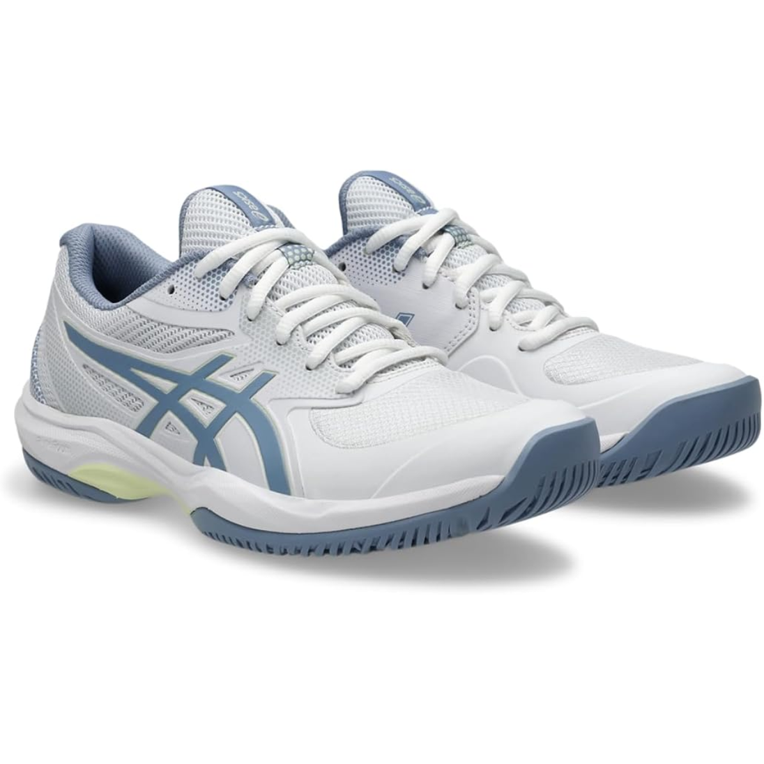 1042A280-102_Asics_Womens_Game FF_Pickleball_Shoes_White_Calm Indigo