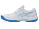 1042A281-100 Asics Women’s Gel-Game FF Tennis Shoes (White/Blue Coast)