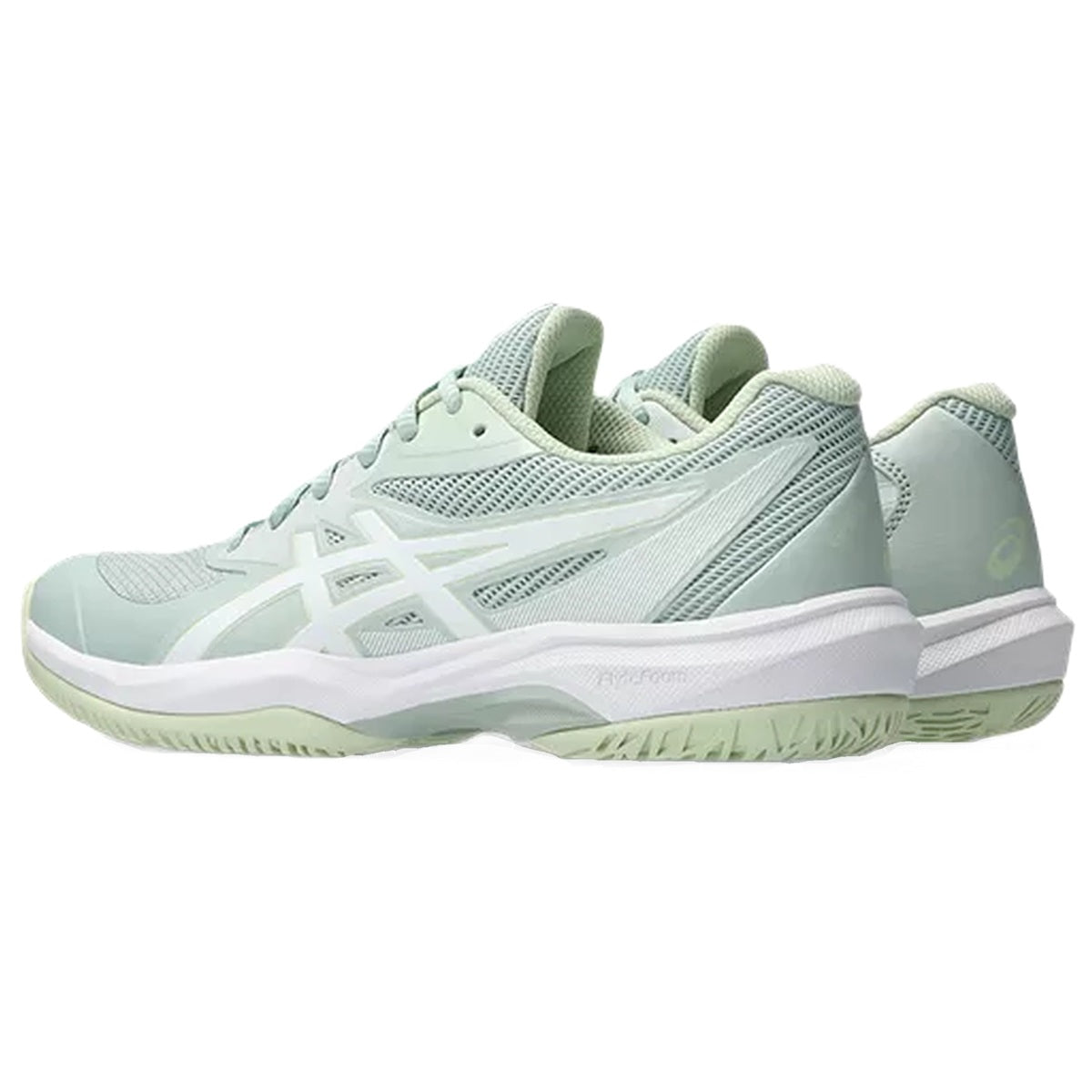 Asics Women's Gel-Game FF Tennis Shoes (Lichen Rock/White)