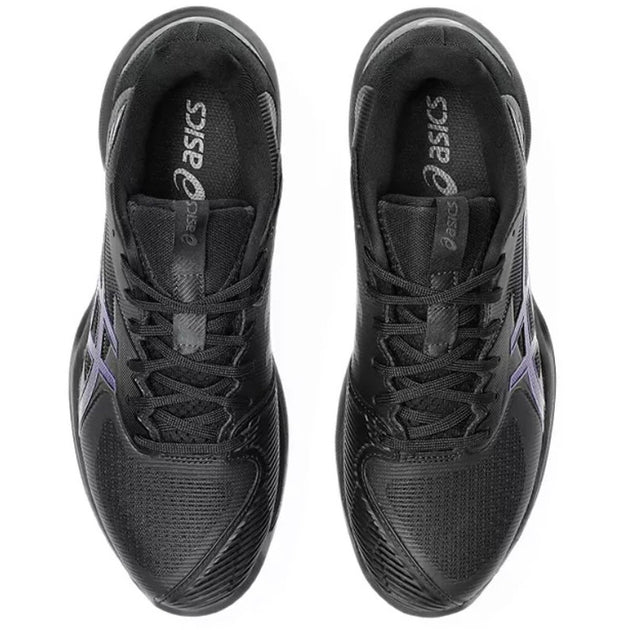 1042A304-960 Asics Women's Solution Speed FF 3 Tennis Shoes (Night Energy Black/Prism Blue)