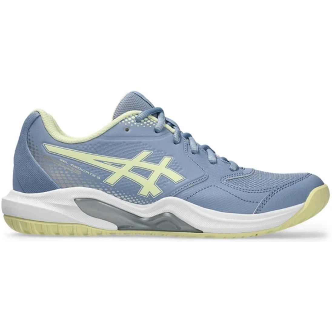 1042A317-400_Asics_Womens_Gel-Dedicate_9_Pickleball _Shoes_Calm_Indigo_Soft_Yellow