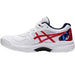 1044A046-110 Asics Juniors Gel-Game 8 Tennis Shoes L.E. (White/Classic Red)
