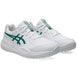 1044A081-101 Asics Juniors Gel-Resolution X GS Tennis Shoes (White/Pitch Green)