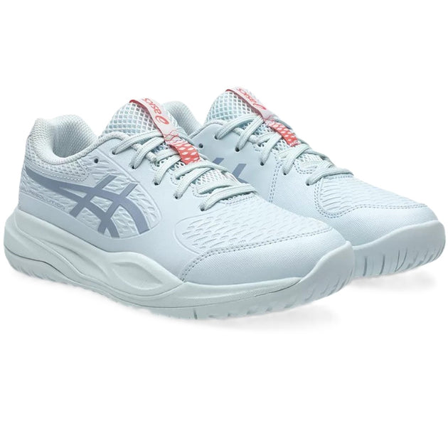 1044A081-403 Asics Junior Gel-Resolution X GS Tennis Shoes (Sky/Grey Blue)