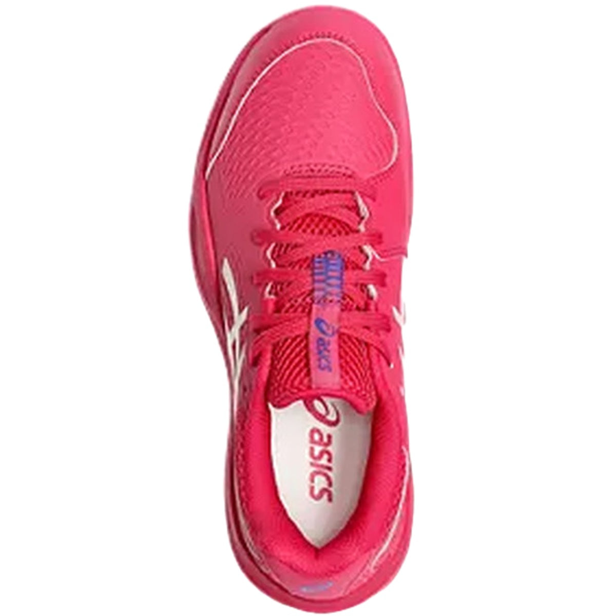 1044A081-700 Asics Juniors Gel-Resolution X GS Tennis Shoes (Bright Rose/Cream)