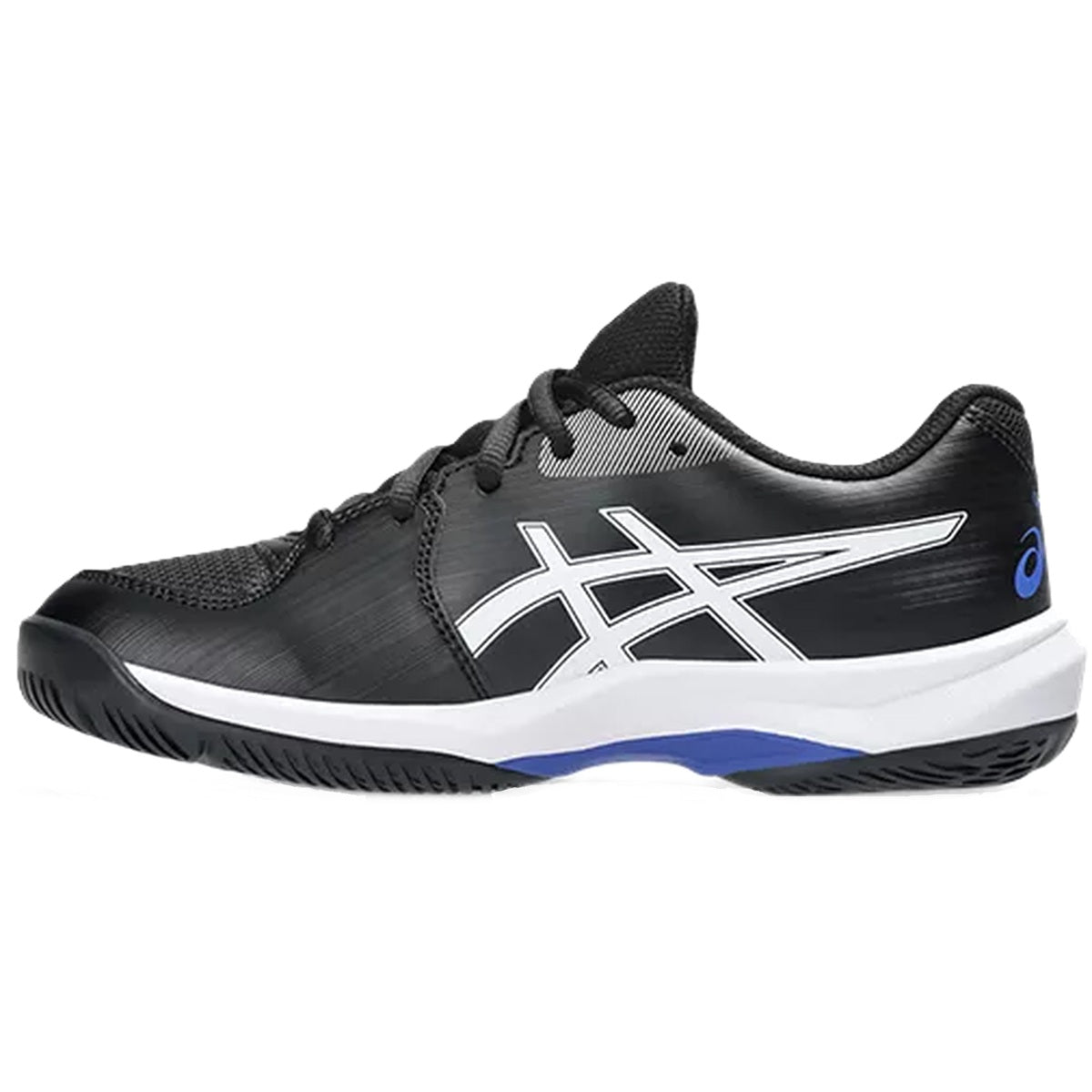 1044A083-001 Asics Juniors Gel-Game GS Tennis Shoes (Black/White)