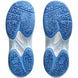 1044A083-100 Asics Juniors Gel-Game GS Tennis Shoes (White/Blue Coast)