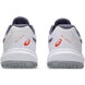1044A083-110 Asics Juniors Gel-Game GS Tennis Shoes (White/Greyish Purple)