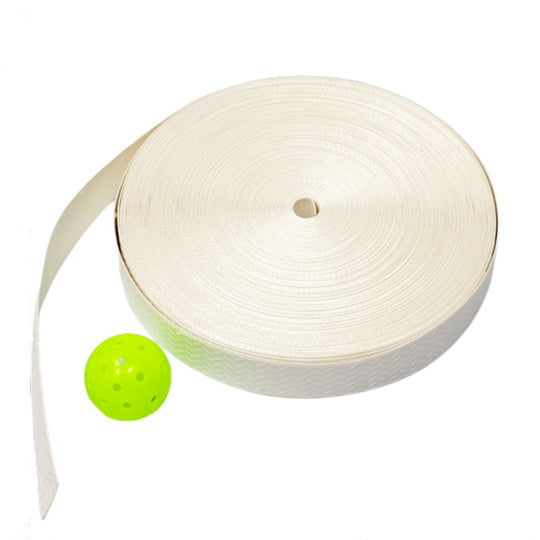 108-3680 Har-Tru Permanent Pickleball Line Tape - White Herringbone (190 ft Roll)