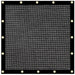 Black Knitted Tennis Windscreen 6'x120' Roll Hemmed & Grommeted