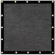 Black Knitted Tennis Windscreen 6'x120' Roll Hemmed & Grommeted