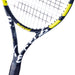 121222-142 Babolat Evoke 102 Strung Tennis Racquet (Black Yellow)