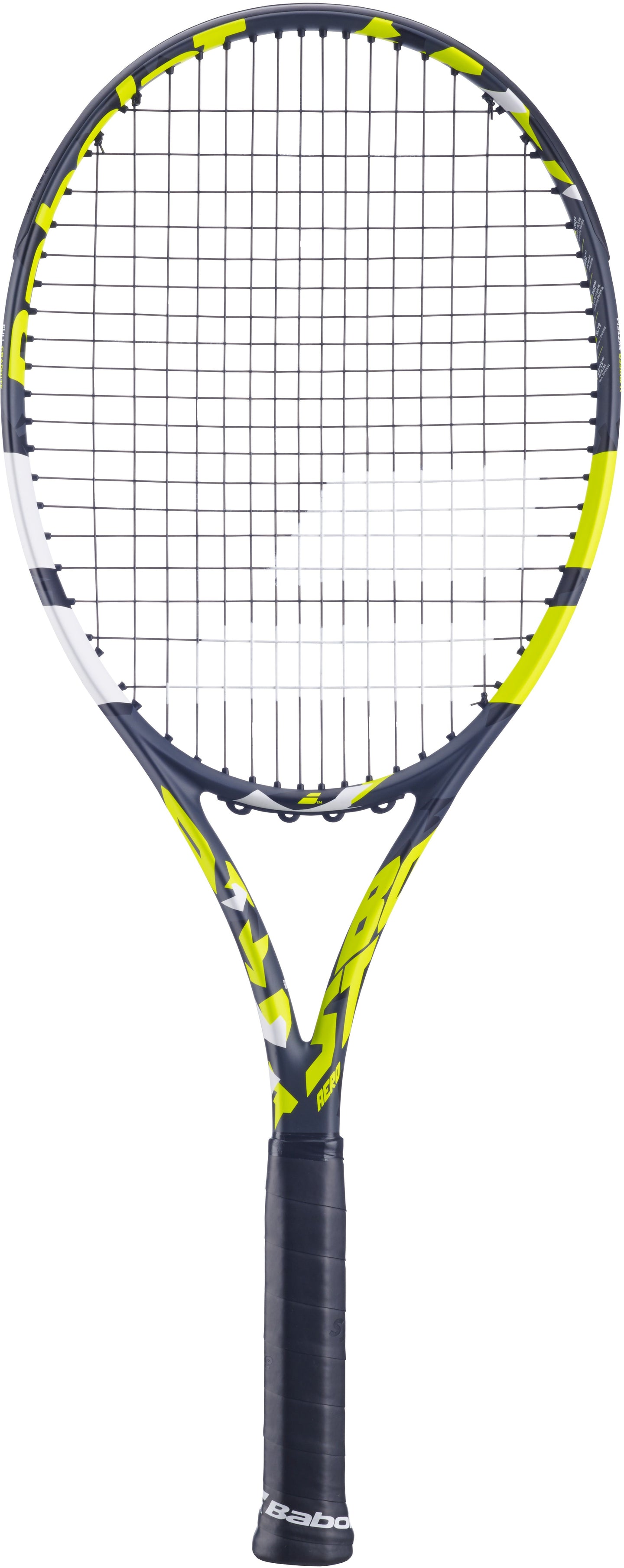 121242 Babolat Boost Aero Strung Tennis Racquet (Yellow)