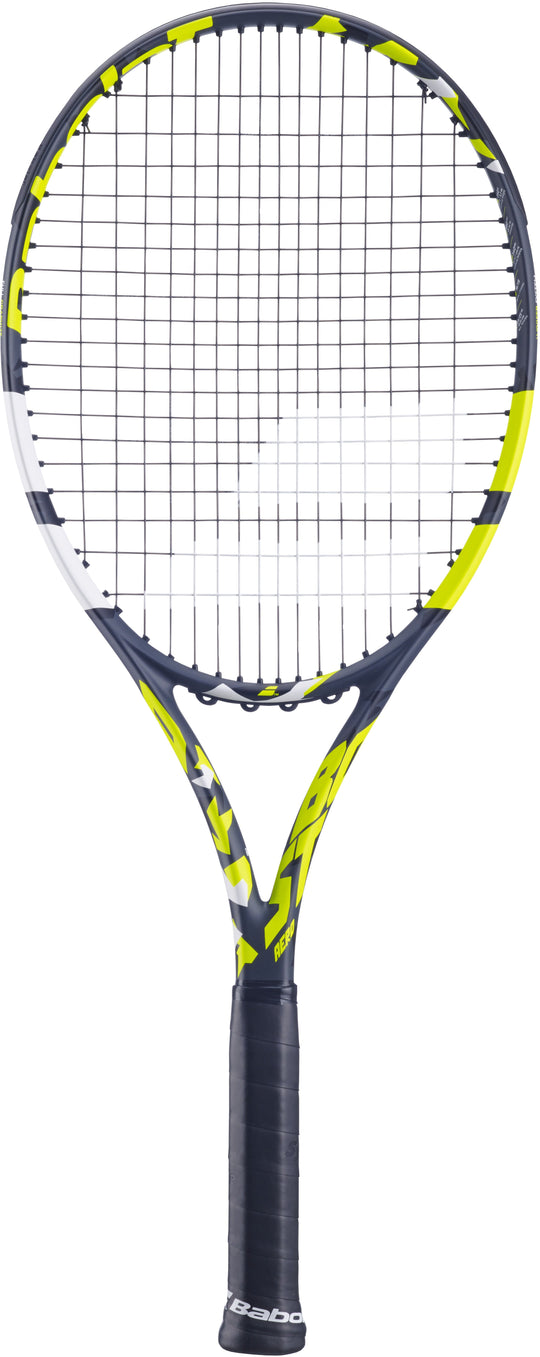 121242 Babolat Boost Aero Strung Tennis Racquet (Yellow)