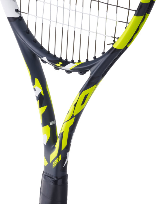 121242 Babolat Boost Aero Strung Tennis Racquet (Yellow)