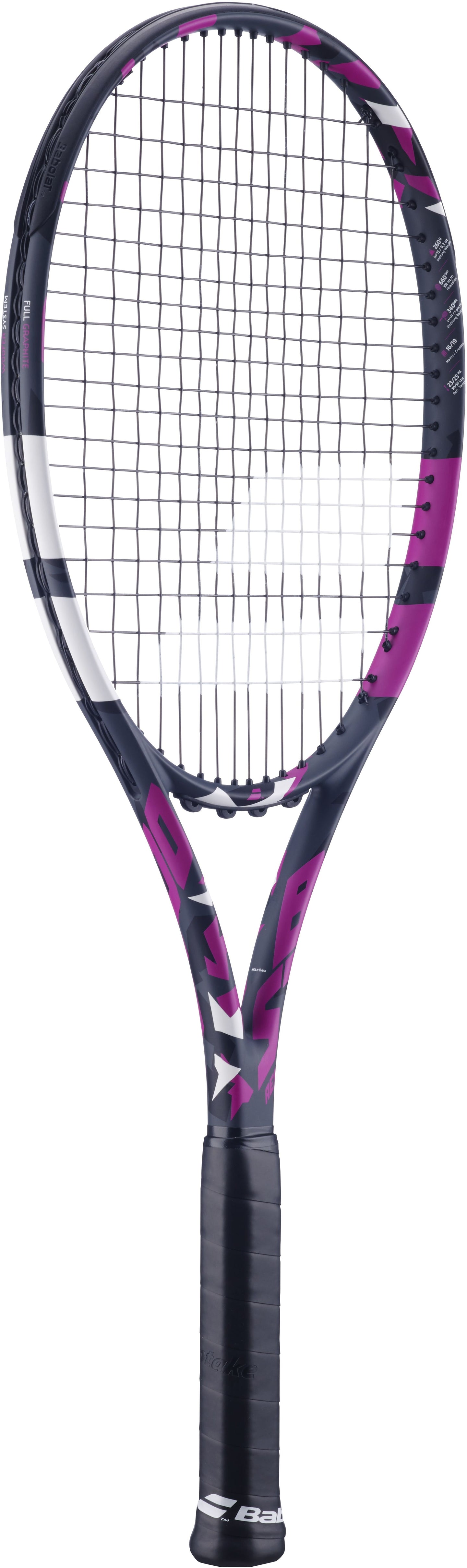 121243 Babolat Boost Aero Strung Tennis Racquet (Pink)