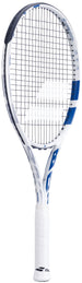 121249-100 Babolat Boost Drive Wimbledon Strung Tennis Racquet (White/Blue)