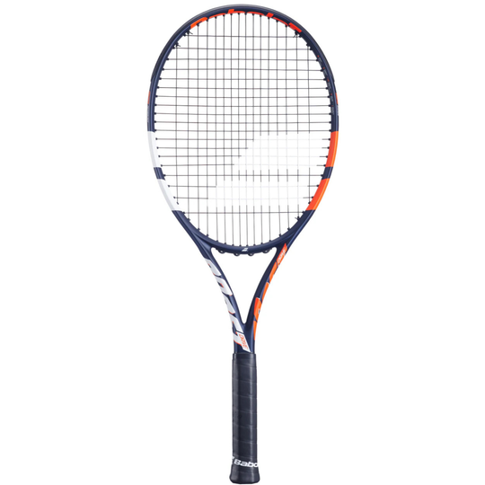 121263-100 Babolat Boost Drive Strung Tennis Racquet (Blue/Orange/White)