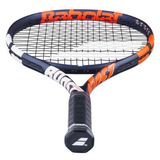 121263-100 Babolat Boost Drive Strung Tennis Racquet (Blue/Orange/White)