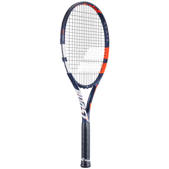 121263-100 Babolat Boost Drive Strung Tennis Racquet (Blue/Orange/White)