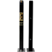 Edwards 3”_Square_Surface_Mount_Pickleball_Post_Black