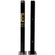 Edwards 3”_Square_Surface_Mount_Pickleball_Post_Black