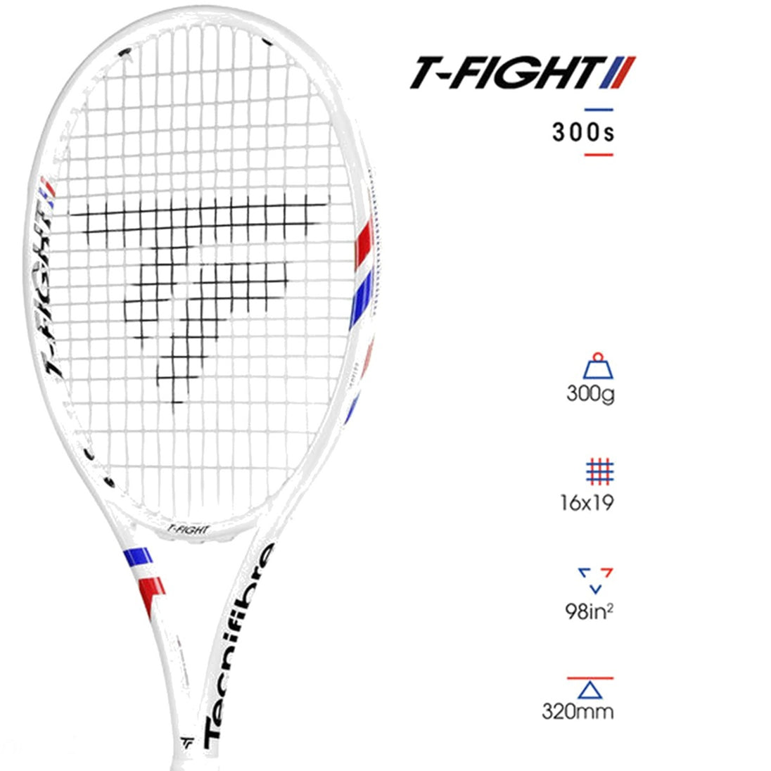 14FI300S5 Tecnifibre TFight 300s5 Tennis Racquet