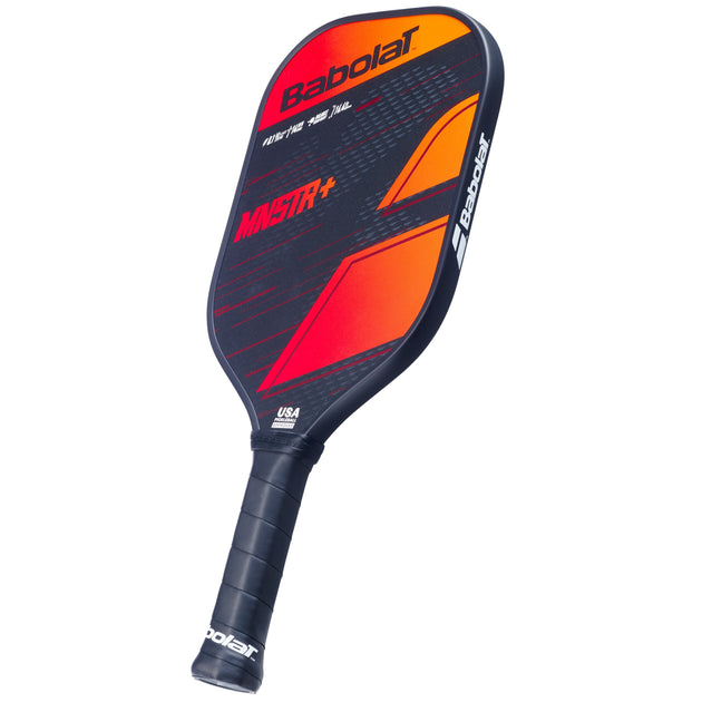 160017 Babolat MNSTR+ Pickleball Paddle (Black/Red)