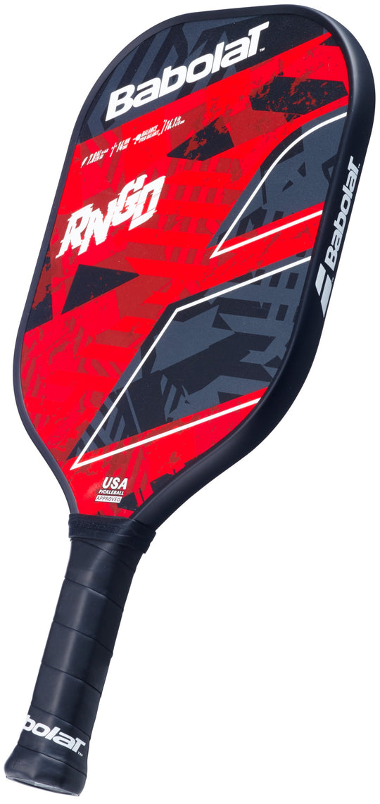 160019 Babolat RNGD Pickleball Paddle (Red/Black)