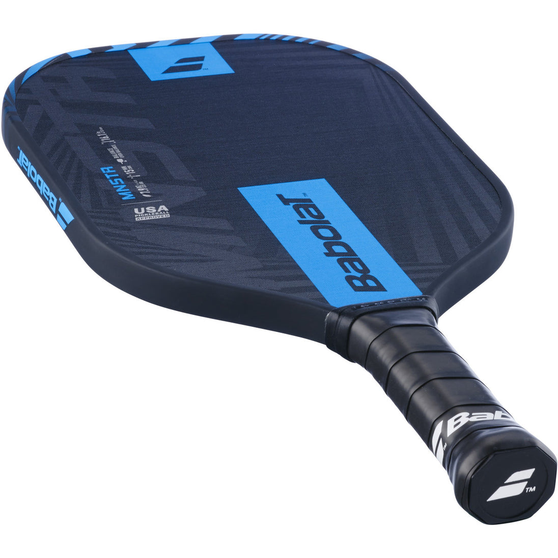 160025 Babolat MNSTR Pickleball Paddle (Black/Blue)