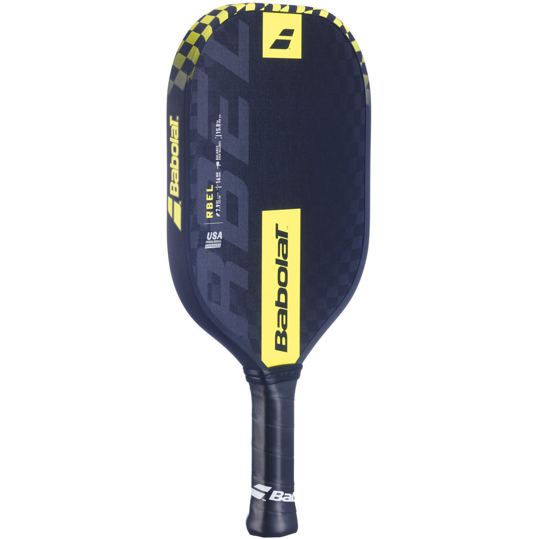 160018 Babolat RBEL Pickleball Paddle (Black/Green/Yellow)