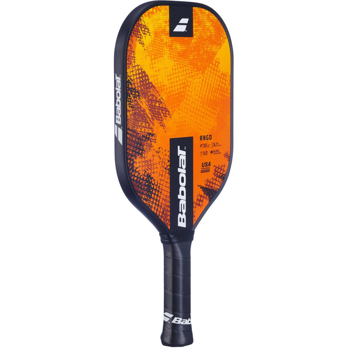 160027 Babolat RNGD Pickleball Paddle (Orange/Black)