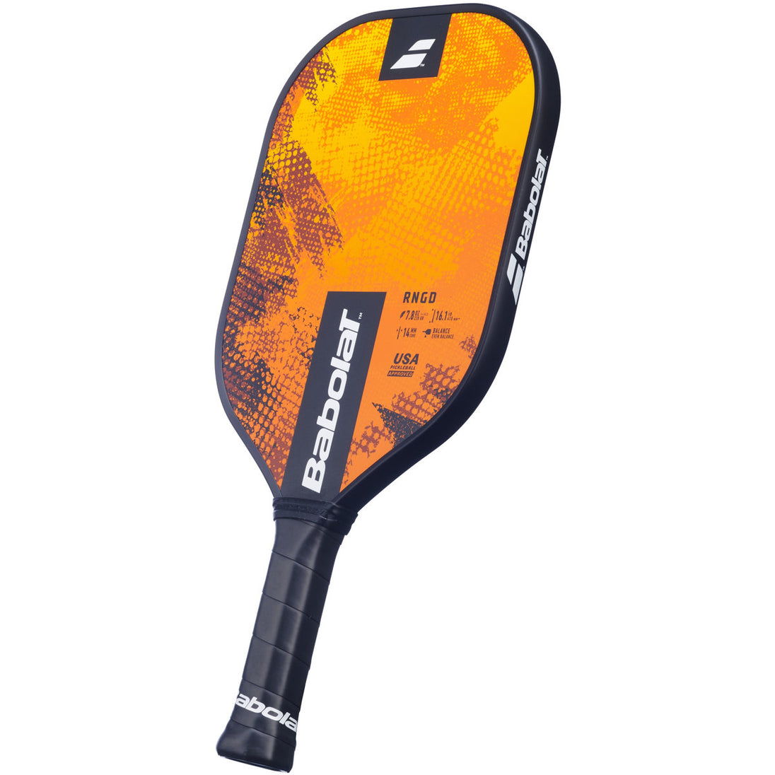 160027 Babolat RNGD Pickleball Paddle (Orange/Black)