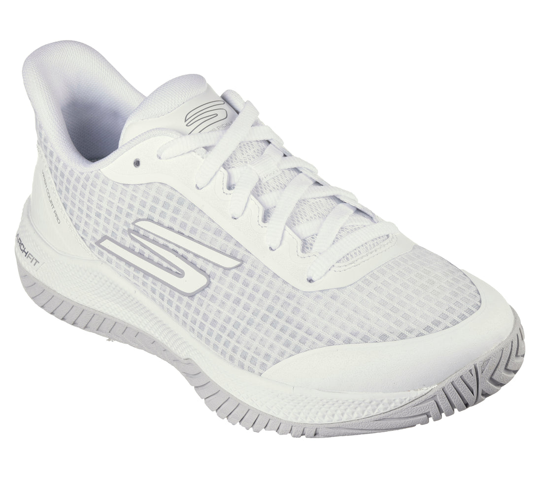 172069-WHT Skechers Women’s Viper Court Pro Pickleball Shoes (White)ural)