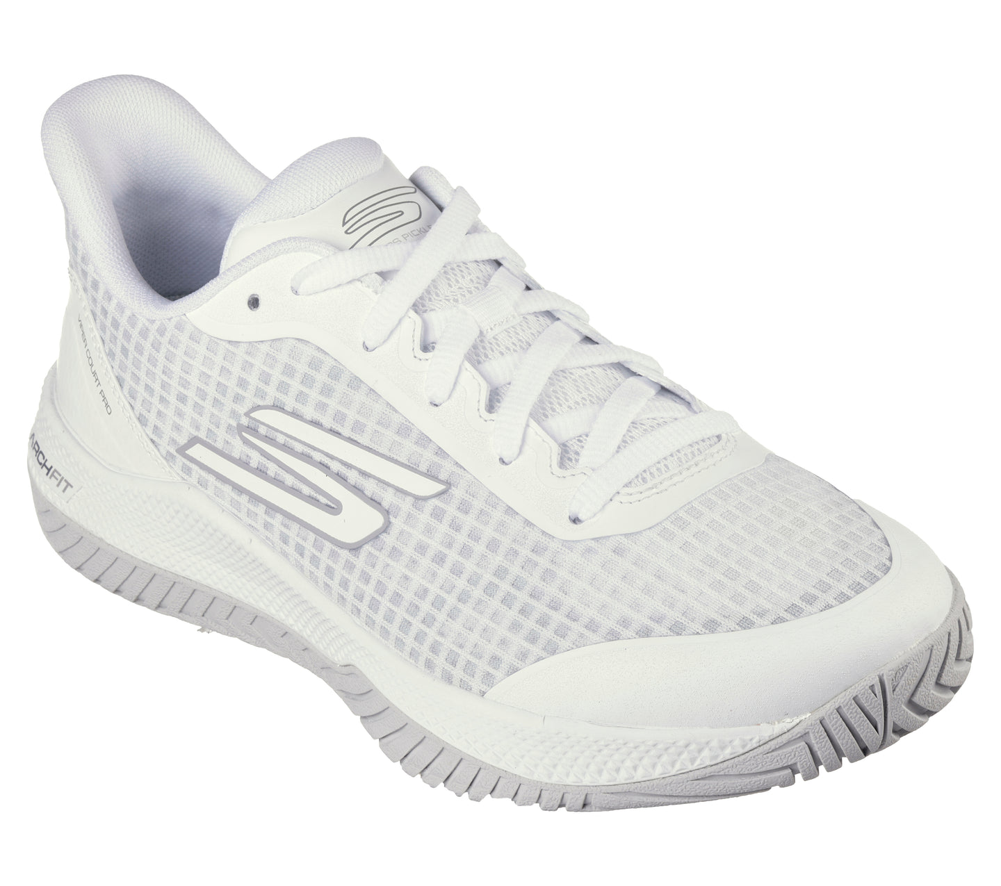 172069-WHT Skechers Women’s Viper Court Pro Pickleball Shoes (White)ural)