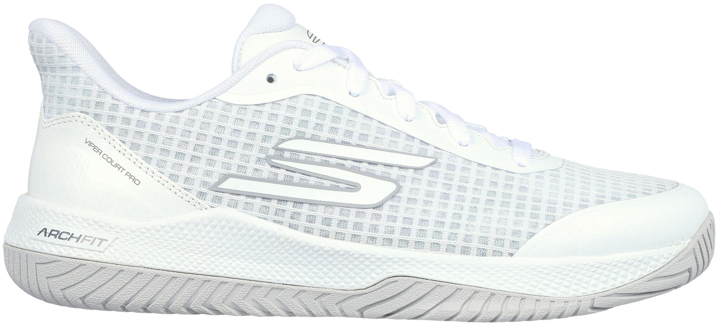 172069-WHT Skechers Women’s Viper Court Pro Pickleball Shoes (White)