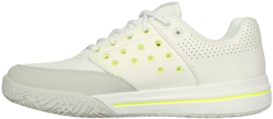 172105-WNT Skechers Women’s Viper Court Luxe Pickleball Shoes (White/Natural)