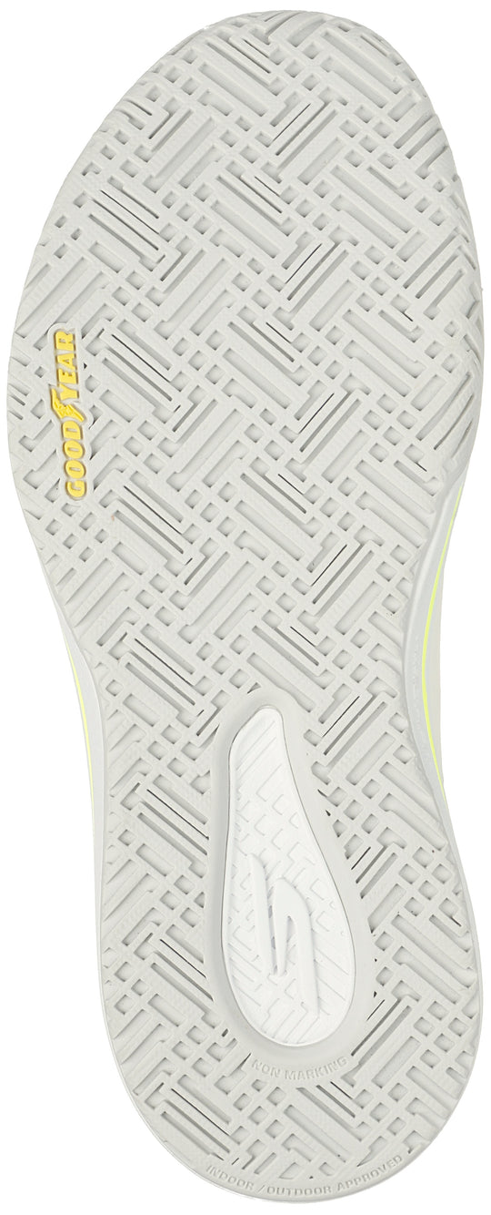 172105-WNT Skechers Women’s Viper Court Luxe Pickleball Shoes (White/Natural)