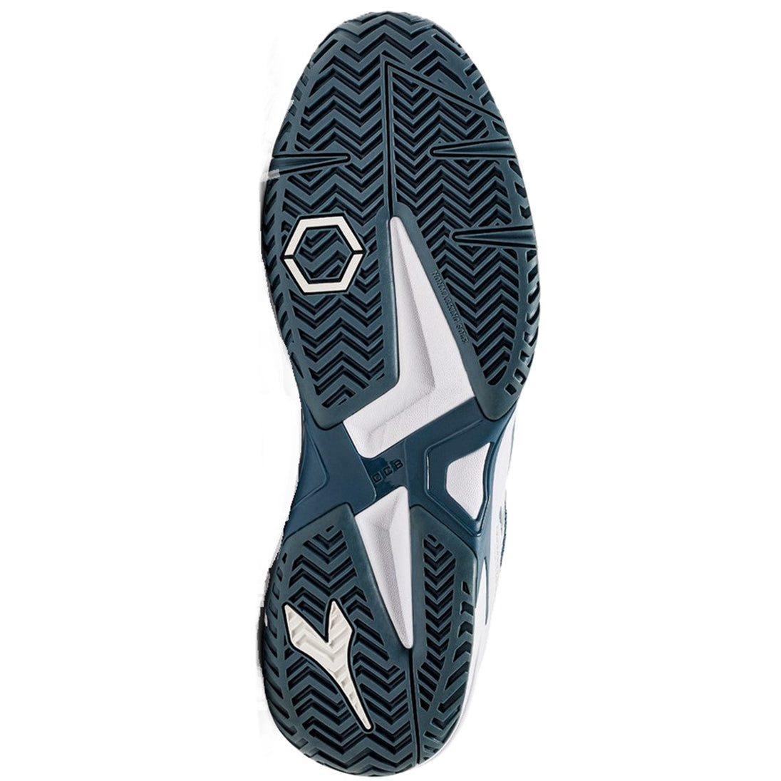 179104-D0946 Diadora Men's Trofeo 2 All Ground Pickleball Shoes (White/Oceanview)