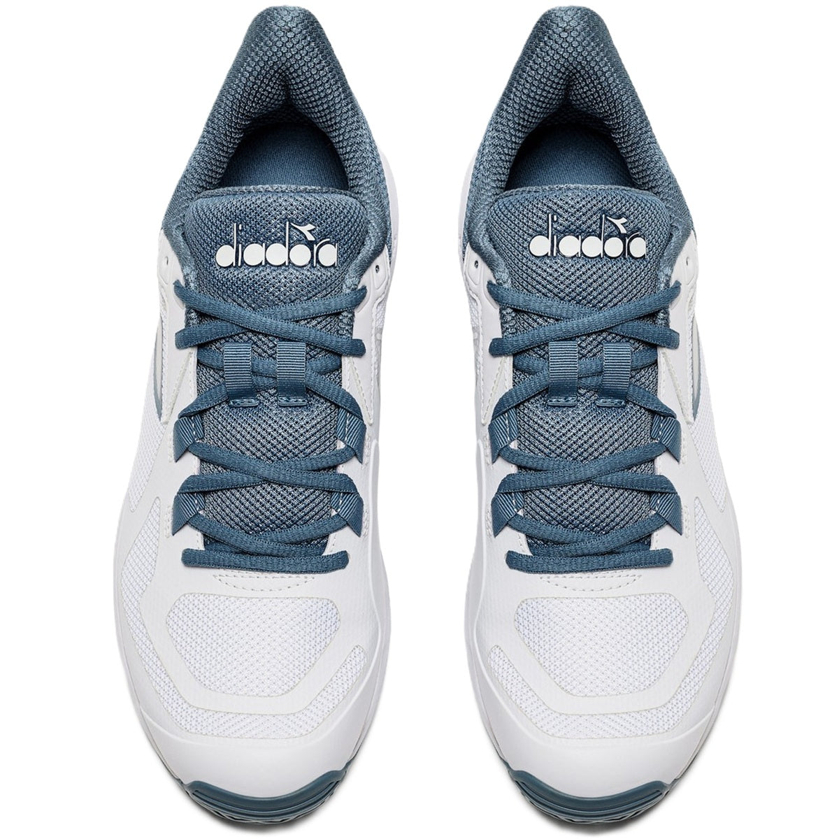 179104-D0946 Diadora Men's Trofeo 2 All Ground Pickleball Shoes (White/Oceanview)