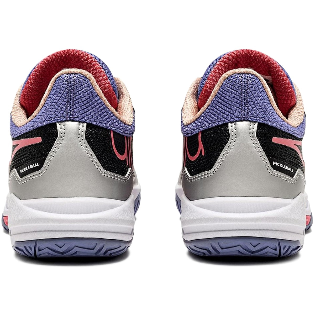 179105-D0947 Diadora Women's Trofeo 2 All Ground Pickleball Shoes (Black/Calypso Coral)