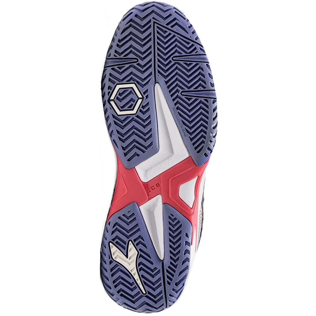 179105-D0947 Diadora Women's Trofeo 2 All Ground Pickleball Shoes (Black/Calypso Coral)