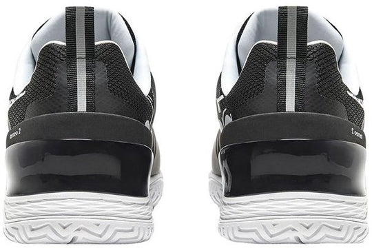 179502-C7406 Diadora Men's Blushield Torneo 2 All Ground Tennis Shoes (Black/White)