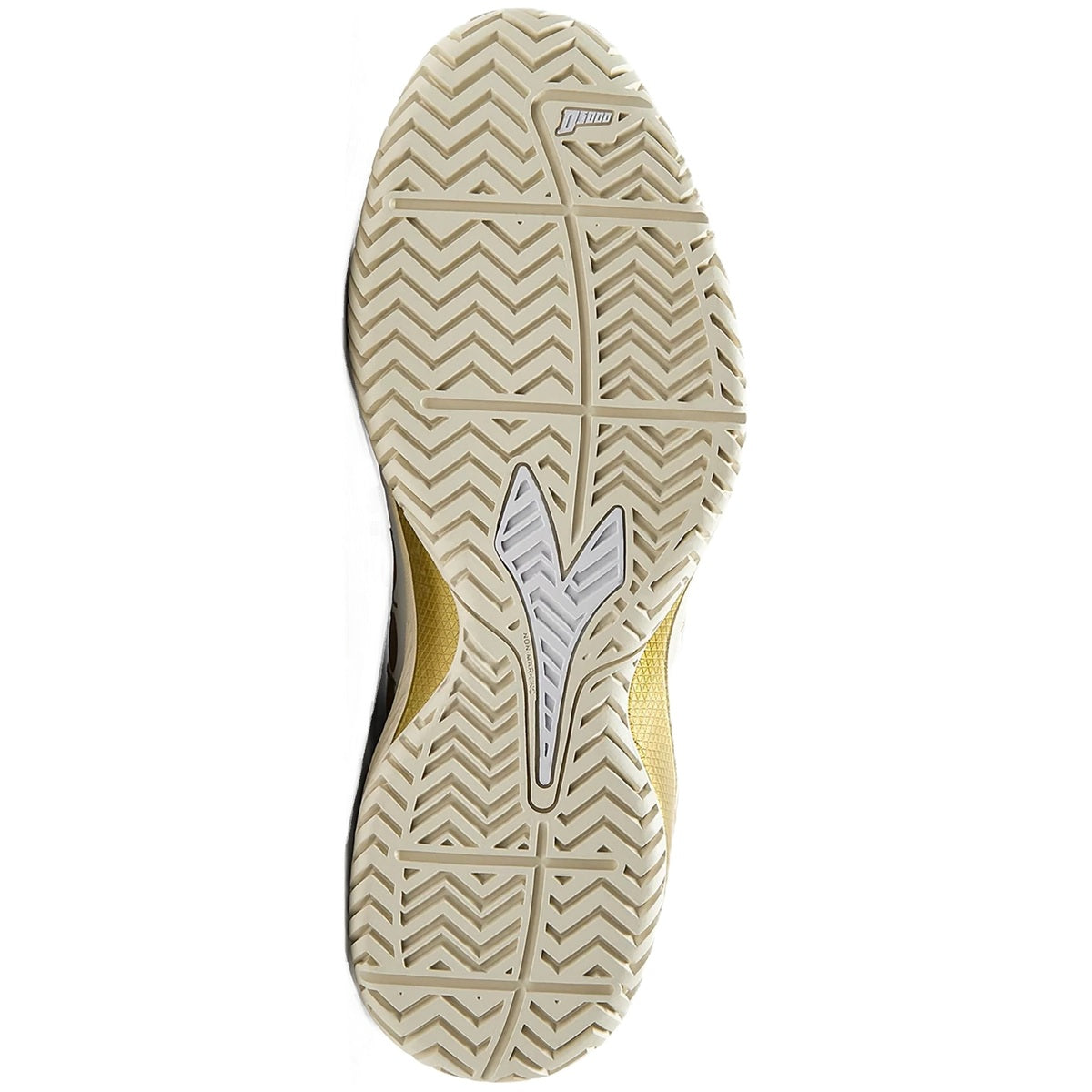 179503-C1070 Diadora Women's Blushield Torneo 2 All Ground Tennis Shoes (White/Gold)