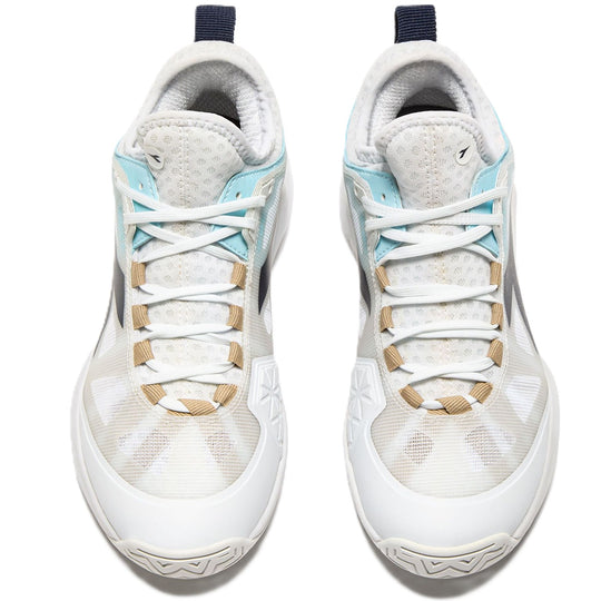 179506-C1494 Diadora Women's Speed Blushield Fly 4+ AG Tennis Shoes (White/Blue Corsair)